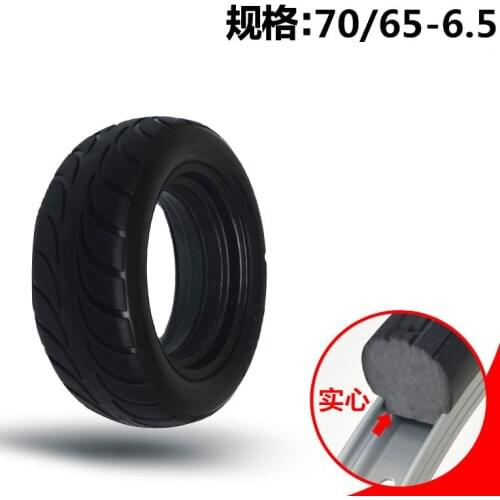 Solid Tyre Tire 70/65-6.5 10X3.00-6.5 for XIAOMI MINI Pro Electric Balancing Scooter