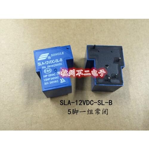 Original relay SLA-12VDC-SL-B 5 feet normally closed 30A T90