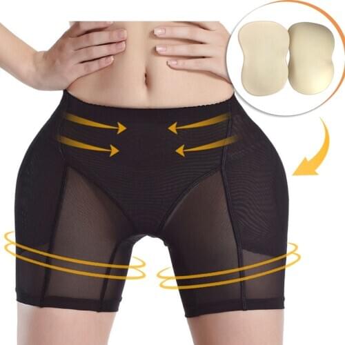 Butt Lifter Shorts Padded Shapewear Panties Sexy Fake butt Hip Enhancer Slimming Body Shapers Womens Underwear