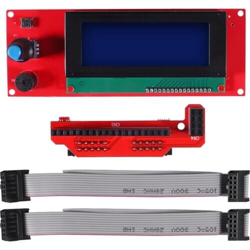 RAMPS 1.4 LCD 12864 Ramps Smart Parts Controller Control Panel LCD 12864/2004 Display Monitor Motherboard Blue Screen Module