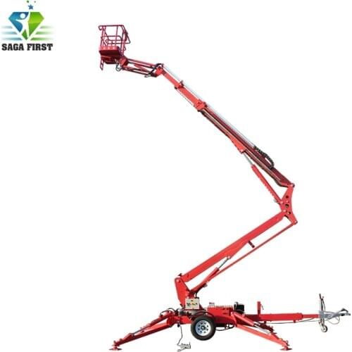 Telescopic Trailer Boom Lift for Aerial Working for Hot Sales