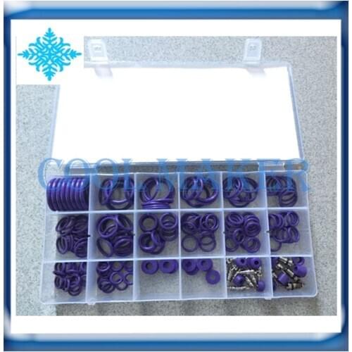 Car air conditioner o-ring & valve core set high quality