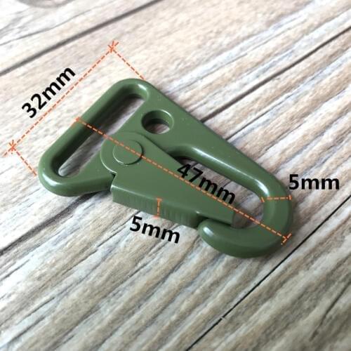 High quality Hiking Backpack Clasp Olecranon Molle Hooks Camping Survival Gear EDC Tactical Carabiner Military outdoor tools