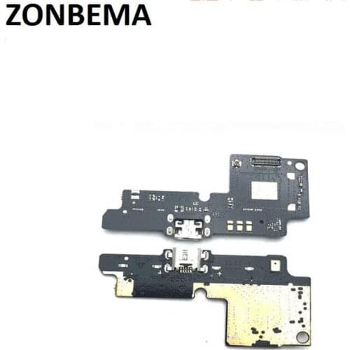 ZONBEMA 10PCS New For ZTE BLADE X5 D3 T630 USB Charging Charger Port Dock Connector Flex Cable Ribbon with Vibrator Motor