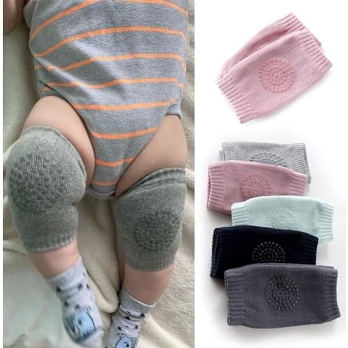 1 Pair Baby Knee Pad Kids Safety Crawling Elbow Cushion Infant Toddlers Baby Leg Warmer Knee Support Protector Baby Kneecap