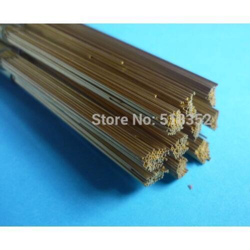 2.3mmx400mm Single Hole Ziyang Brass Electrode Tube for EDM Drilling Machines