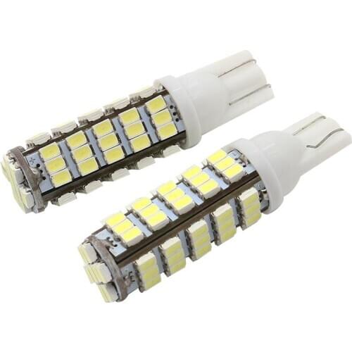 2Pcs Super Bright T10 68LED 68 SMD LED Car 68smd 3020Wedge Lamp Marker Bulb lights
