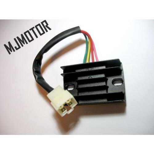 4-Line Pins 12V Voltage Regulator Rectifier For Chinese Scooter 4-stroke GY6 ATV Dirt bike Honda Yamaha Kawasaki Motorcycle Part