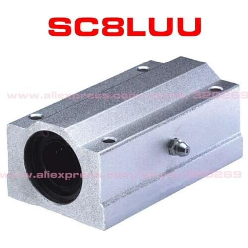4PCS SC8LUU SCS8LUU 8Mm Long Type Linear Ball Bearing Block CNC Router