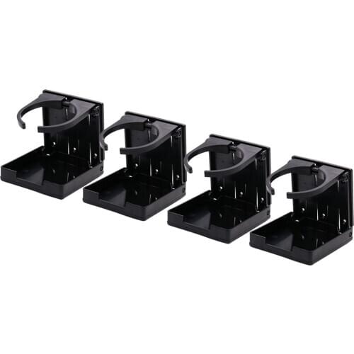 4x Folding Nylon Ring Drink Cup Holder Seat for Marine Boat RV Yacht Car