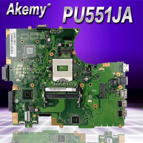 Akemy For Asus PU551JA PU551 PU551J PRO551J laptop motherboard tested 100% work original mainboard