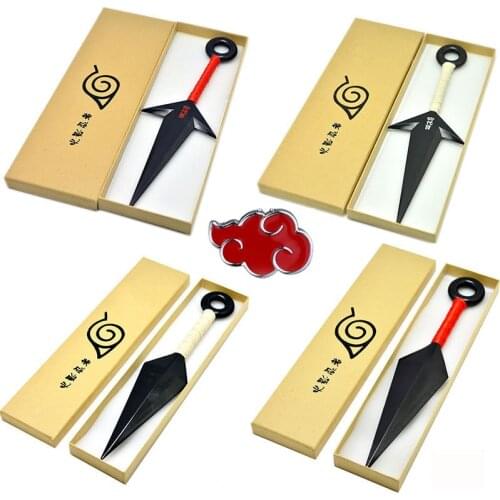 Anime Cosplay Uzumaki Props Accessories Haruno Sakura Kunai Fourth Generation Weapon Plastic Props Accessories for Men Women