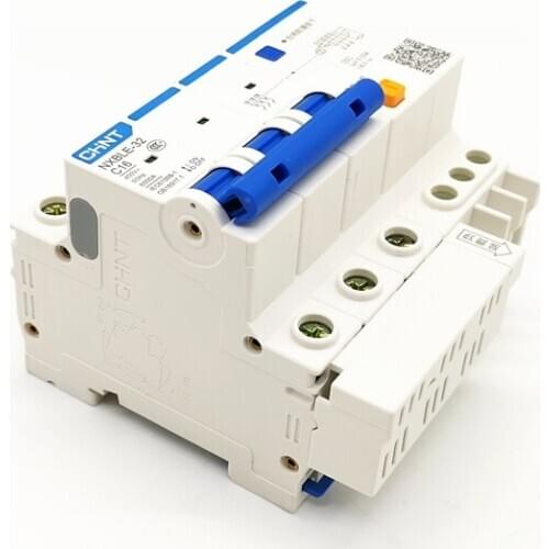 CHINT NXBLE-32 3P C6A 10A 16A 20A 25A 32A 30mA 6KA RCBO Residual Current Operated Circuit Breaker