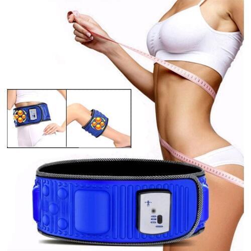 Electric Slimming Belt Vibration Fitness Massager X5 Times Abdominal Muscle Stimulator Massage Waist Hip Trainer Lose Weight