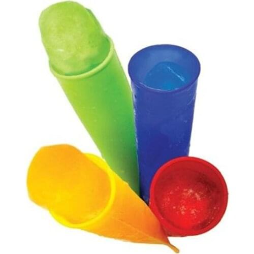 1Pcs Summer Popsicle Maker Lolly Mould Kitchen DIY Random Color Food-Grade Silicone Frozen Ice Cream Pop Mold