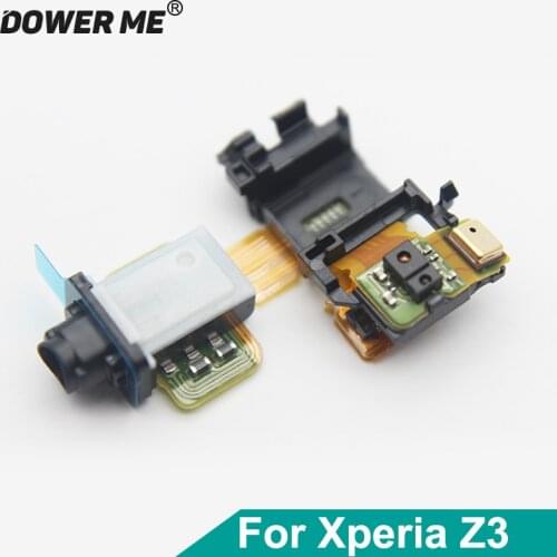 Headphone Earphone Headset Jack Audio Proximity Sensor Flex Cable For Sony Xperia Z3 Z3Dual D6603 D6633 D6653 D6683 SOL26