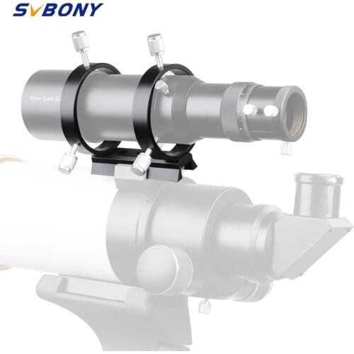 SVBONY SV116 Guiding Scope Ring Kit for Telescope Tube Diameter or Finders 43mm to 70mm w/ Pair Ideal for astrophotography F9187