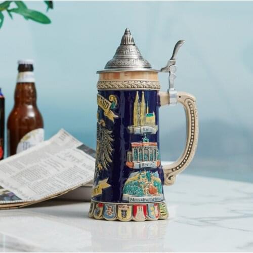 Personality Cup Handmade Ceramic Mark Beer Cup Creative Bar Club Glass Hot Sale