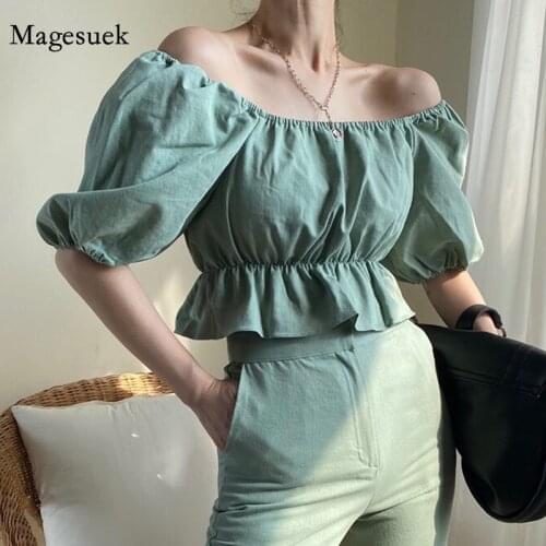 Magesuek Blouses With Elastic