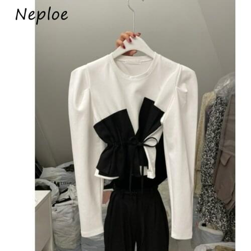 Neploe Women's Cropped T-shirts