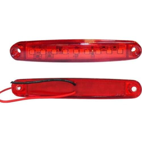 Shakeproof Lights Marker Waterproof 100x15mm Assembly DC12-24V Side Tail