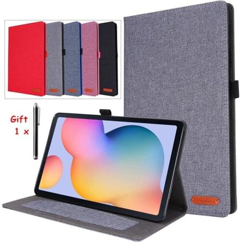 Smart Cowboy Cloth Cover For Samsung Galaxy Tab S6 Lite Case SM-P610 SM-P615 Skin Shell For Funda Samsung Galaxy Tab S6 Lite