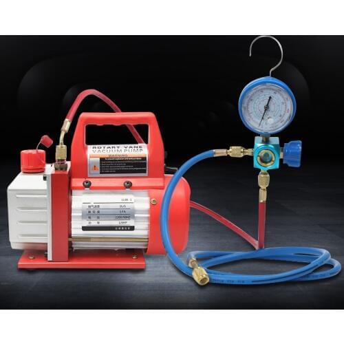 Vacuum Pump Air Conditioning Household Small Pump Mini 1L Repair Tool Vacuum Machine Refrigeration Pump