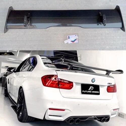 M Performance Style For BMW M1 M3 M4 M5 M6 F10 F30 G30 GT Carbon Fiber Rear Spoiler Wing Trunk Boot Cover Universal Style