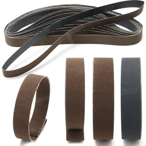 15Pcs 1'' x 30'' High Grit 600, 800,1000 Grit SC Sharpening & Polishing Belts Accessories