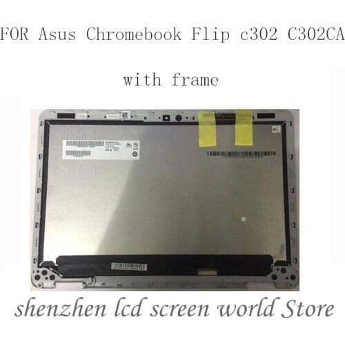1920*1080 12.5 original Touchscreen Lcd FOR Asus Chromebook Flip c302 C302CA LCD Display Assembly With frame