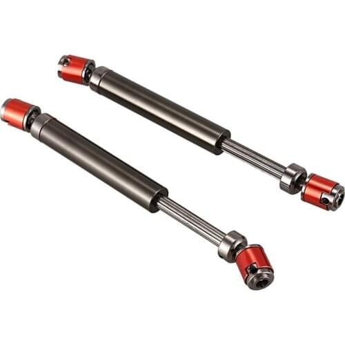 2PCS Metal CVD Drive Shaft 110-140mm for 1/10 RC Rock Crawler Axial SCX10 90046