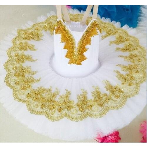 2017 New Arrival Children Professional Ballet Tutu Dress Swan Lake white Ballet Costumes Kids Girl Ballet Dress for Children