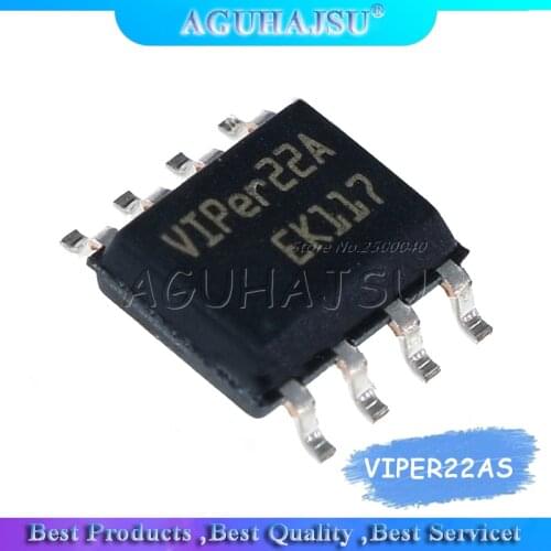 5pcs VIPER22AS VIPER22A 22A SOP-8 integrated circuit LCD power supply IC induction cooker power chip