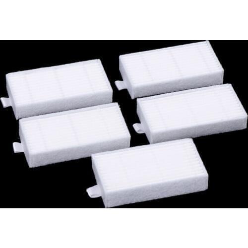 5Pcs Replacement Filters Parts HEPA Cleaner For Cleaning Robot Vacuum Accessory