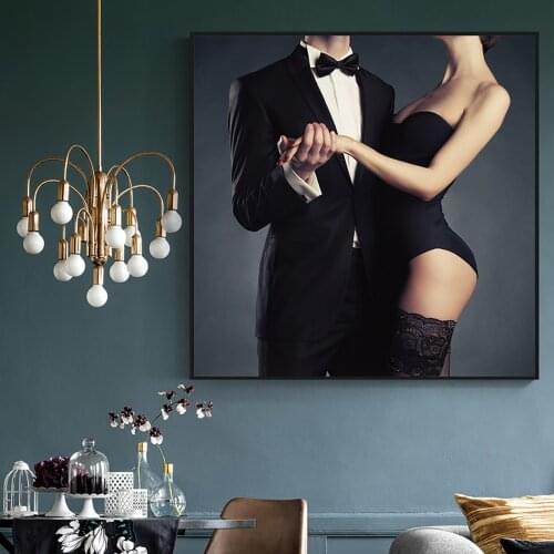 5D Diamond Painting Portrait Diamond Embroidery Picture Black Dress Sexy Lady Fat Buttocks Lace High-heeled Shoes Home Decor