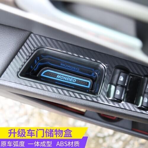 Car-Styling Car Central armrest box storage box decoration for Ford Mondeo 2013 2014 2015 2016 2017 218 2019