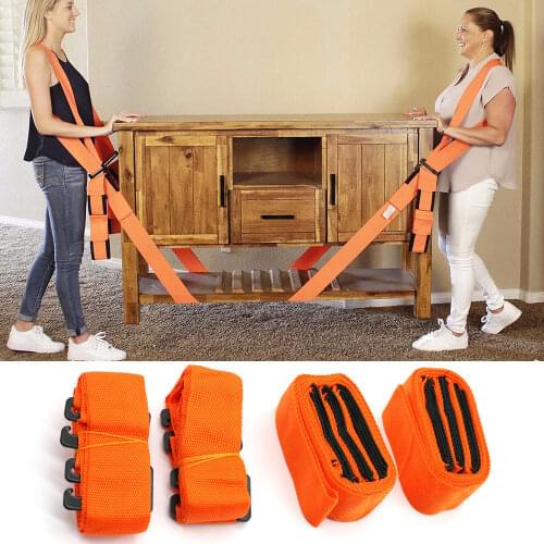 Big Furniture Lifting Moving Strap Transport Belt Wrist Strap Furniture Mover Carry Rope