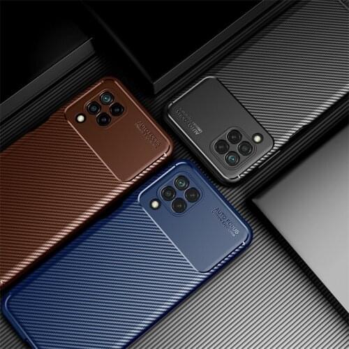 Sansung Galaxi M32 Case For Samsung M32 M 32 32M Cover Shockproof Armor Bumper Phone Back Soft TPU Cover For Sansong M32 Fundas