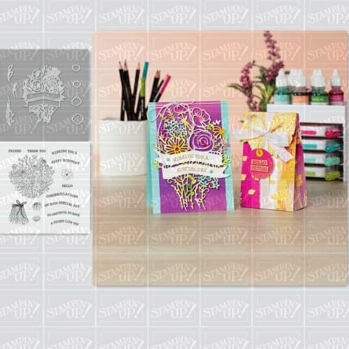 Blooms Metal Cutting Dies and Stamps Stencils For DIY Scrapbooking Photo Album Decor Die Cut Embossing Paper Card Dies Cut