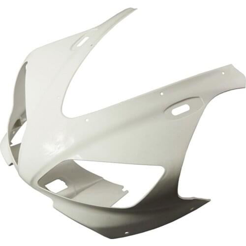 For Yamaha YZF R1 1998 1999 Motorcycle Upper Front Nose Fairing Cowl Injection Mold ABS Plastic Unpainted White