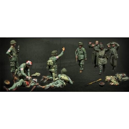 1/35 Resin Figure Model Kit Unassambled Unpainted 00S37