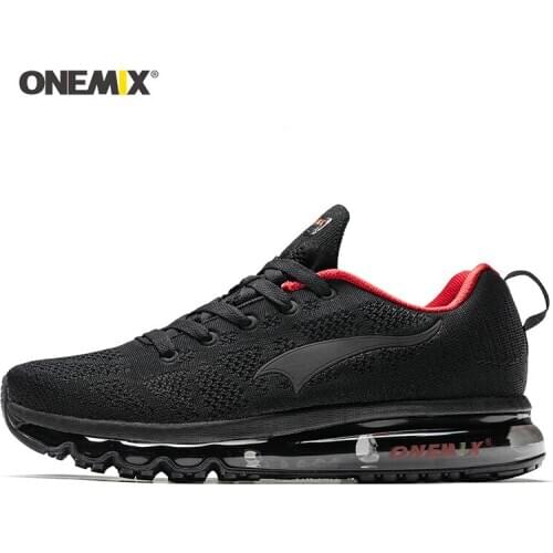 ONEMIX Men Running Shoes Air cushion Sports Shors Breathable Sneakers Comfortable Athletic Trainers Trail Sneakers Free Shipping