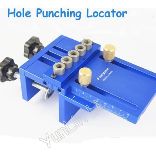 Hole Punching Locator Round Woodworking Tool Set Portable Log Tenon Punch Set