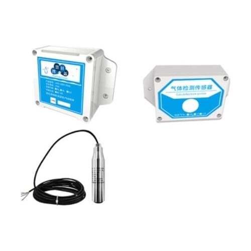 NB-IOT/LORA signal detection manhole cover sensor+ H2S+O2 +LEL+CO+ liquid level sensor/water sensor Manhole cover turning detect