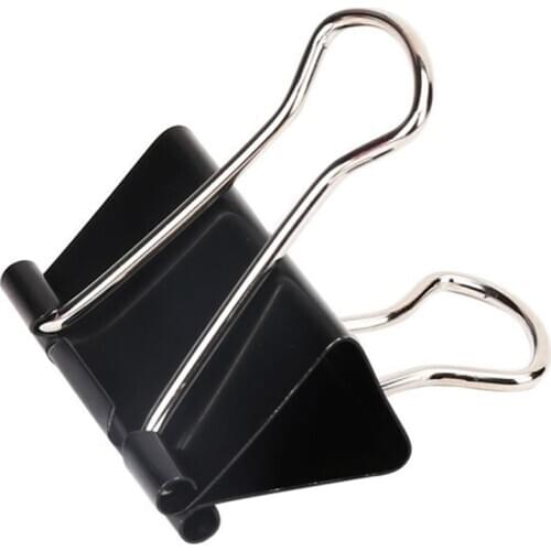 New-Extra Large Binder Clips 2-Inch (24 Pack), Big Paper Clamps for Office Supplies, Black