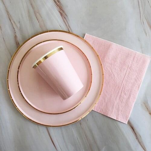 Pizza Disc Disposable Tableware Set Paper Towel Paper Cup Paper Plate Birthday Party Holiday Celebration