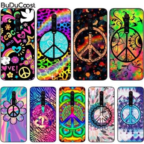 Hippie Psychedelic Art Peace Phone Case For Redmi Note8 Pro Note9 Pro For Redmi Note4X 5 5A 7 7A Note6 6 Pro