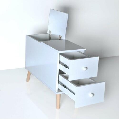 Respectline Unit with Drawer and Door Commode Wardrobe White Practical Modern Stylish