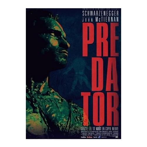 More style Predator Movie Art Film Print Silk Poster Home Wall Decor 24x36inch