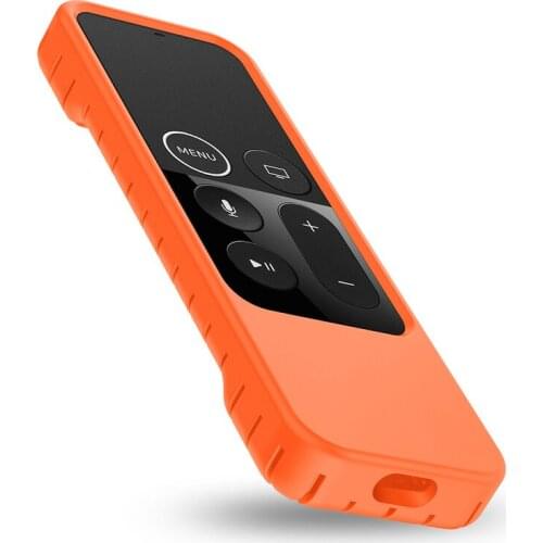 Silicone Shock Proof Durable Soft Cover Dustproof Waterproof Protective Case Rectangle Sleeve For Apple TV 4K Remote Control